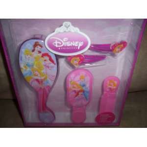   Princess Hair Care Set/Princess Hairbrush/Princess Comb/Mirror/Clips
