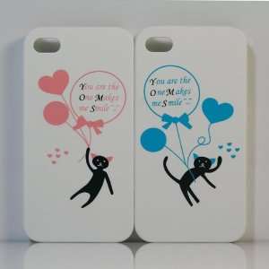  with Balloon You are the one Makes me Smile Plastic Case for iPhone 