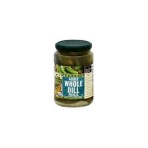   Organic Whole Koshr Dill Pickles ( 6x24 OZ)