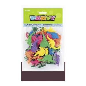    28 Mini Neon Dinosaurs (Filler Party Favors ) Toys & Games