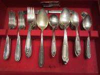 Enchantment Bounty Silver Plate Flatware 71 Pieces Rogers Bros 1881 