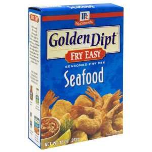 Golden Dipt, Mix Fry Seafood, 10 Ounce (12 Pack)  Grocery 