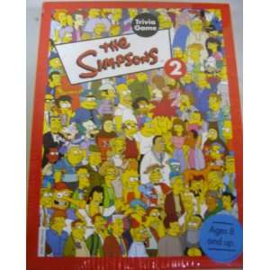  Simpsons Trivia Game version 2 Toys & Games