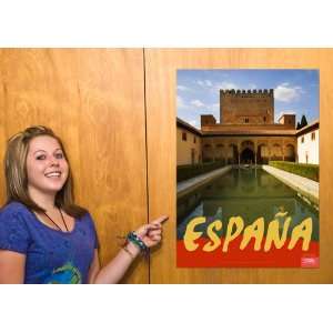  Alhambra Spain Travel Poster