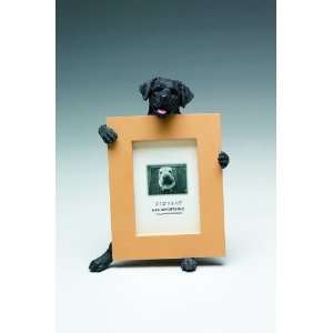  Black Labrador Retriever Dog 2.5 x 3.5 inches Handpainted 