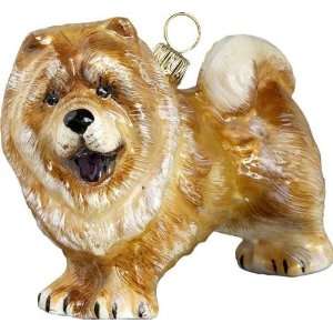   Dog Ornament by Joy to the World Collectibles   Red Chow Chow Dog