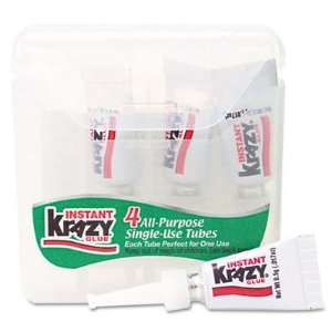  Krazy Glue Krazy Glue Single-Use Tubes w/Storage Case