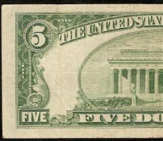 1950 C $5 DOLLAR BILL STAR RICHMOND FEDERAL RESERVE NOTE Fr 1964 E 