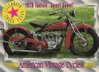   1928 Indian Sport Scout Motorcycle Engine 45 cu. in. 2 Clyinder  