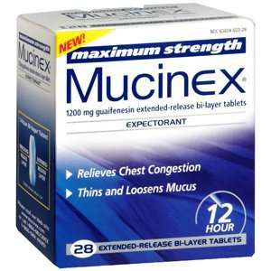  MUCINEX SE MAX STRENGTH 28TB