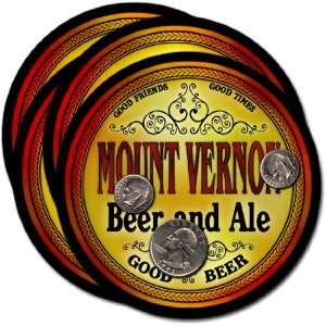  Mount Vernon, OH Beer & Ale Coasters   4pk Everything 