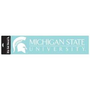  MICHIGAN STATE SPARTANS OFFICIAL CLEAR DIE CUT DECAL 