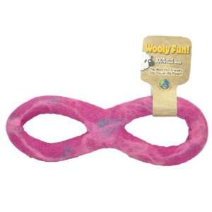  Wooly Fun Tug Dog Toy   Purple Marble