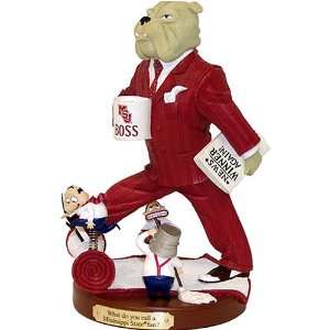  Mississippi State Bulldogs Boss Rivalry Figurine Office 