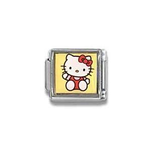  Hello Kitty with Red Jumper Licensed Photo Cat Charm 