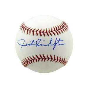 Justin Irving Autographed Baseball   Upton OML
