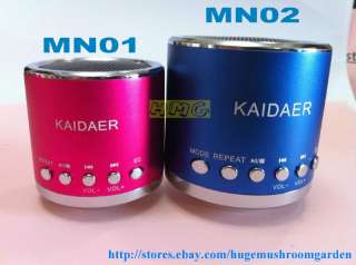 Mini Speakers FM RadioTF cardUSB Play Speaker KAIDAER Stereo 