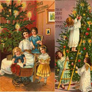 CHRISTMAS ANTIQUE IMAGES POSTCARDS HOLIDAY CARDS CD  
