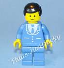 Lego Minifig Businessman Blue Suit 4558 Metroliner Toy Lego Trains 