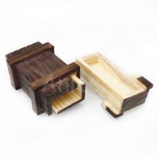 Mini Compartment Wooden Secret Toy Magic Puzzle Box  