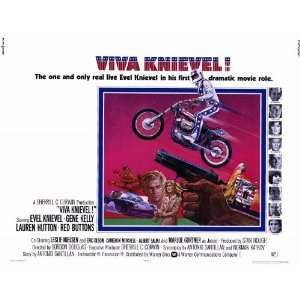 Viva Knievel Movie Poster (22 x 28 Inches   56cm x 72cm) (1977) Half 