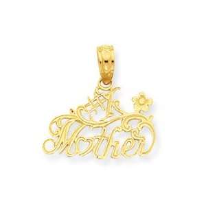  14K #1 Mother with Heart Shaped         O 