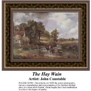  The Hay Wain, Counted Cross Stitch Patterns PDF  