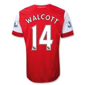  Arsenal 10/11 WALCOTT Home Soccer Jersey Sports 