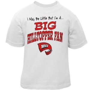  Western Kentucky Hilltoppers Infant White Big Fan T shirt 