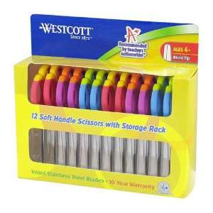  Westcott Soft Handle Blunt Tip Scissors   12 pk. Toys 