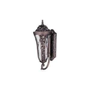 Montecito 3 Light 21 Tortoise Outdoor Wall Lantern with Water Glass 