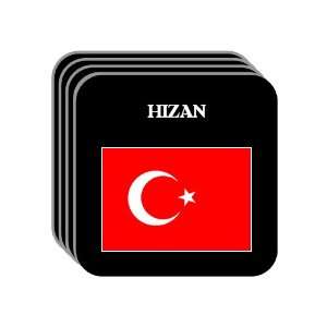 Turkey   HIZAN Set of 4 Mini Mousepad Coasters 