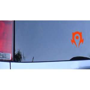  Horde Logo Sticker   Red, for Wow Fans Automotive
