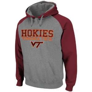 Virginia Tech Hokie Hoody Sweatshirts  Virginia Tech Hokies Ash 