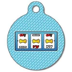  Jackpot Winner Pet ID Tag for Dogs and Cats   Dog Tag Art 