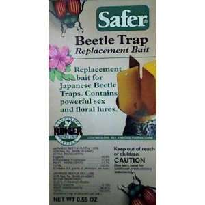  Safers Japanese Beetle Trap Replacement Bait Patio, Lawn 
