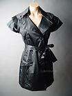 THEORY CLASSIC LEATHER TRENCH VERY ELEGANT M  
