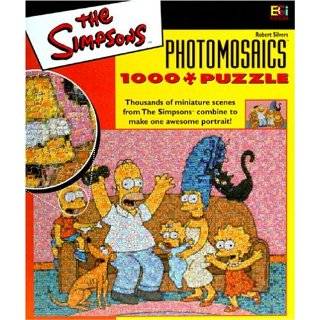 Simpsons Photomosaic Family Jigsaw Puzzle 1026pc