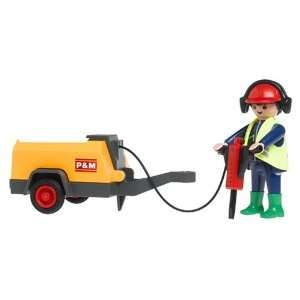   3270 Jack Hammer & Construction Worker   City Series Toys & Games