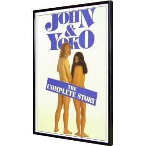  John and Yoko A Love Story 11x17 Framed Poster