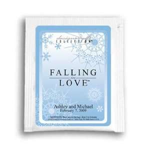 Tea Wedding Favor   Falling In Love   Snow Cascading  