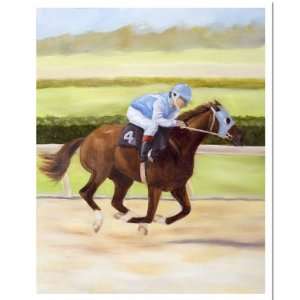   Horse of Sport II by Michelle Moate Signed Giclee Art
