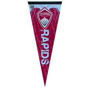  MLS Colorado Rapids 12 by 30 Inch Premium Quality Pennant 