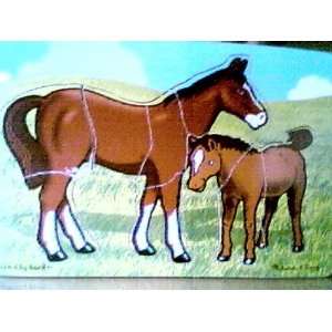  Melissa & Doug Horse and Foal Puzzle Toys & Games