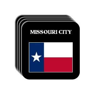  US State Flag   MISSOURI CITY, Texas (TX) Set of 4 Mini 