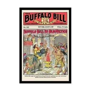  The Buffalo Bill Stories Buffalo Bill in Old Mexico 12x18 