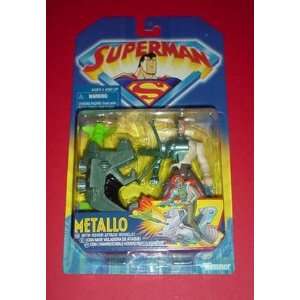  Superman Metallo Figure with Hover Attack Vehicle Toys & Games
