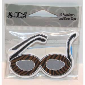  Pack Sunglasses   Shades #D 242 Die Cut Standouts   Add On With Foam 