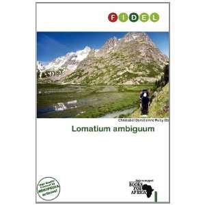  Lomatium ambiguum (9786138497080) Christabel Donatienne 