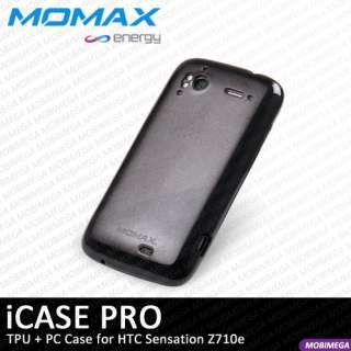 Momax iCase Pro PC + TPU Case Cover HTC Sensation Z710e w Screen 